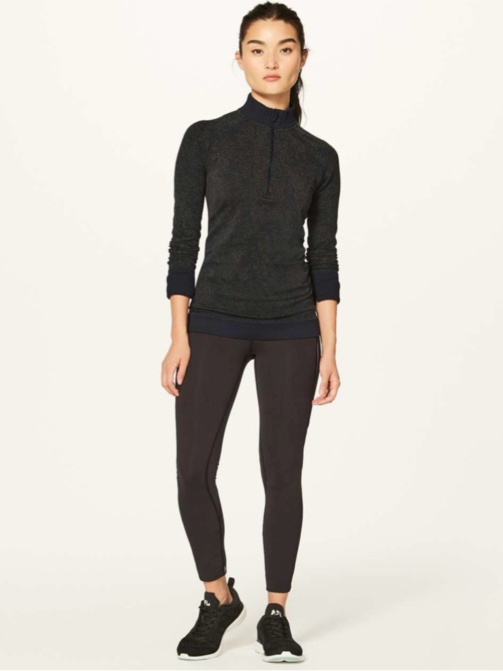 Lululemon Rest Less 1/2 Zip
Black / Armory - Picture 2 of 13